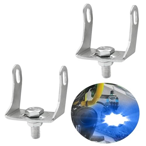 Motorcycle Spotlight Mounting Brackets Stainless Steel Motorcycle Fog Light gallery