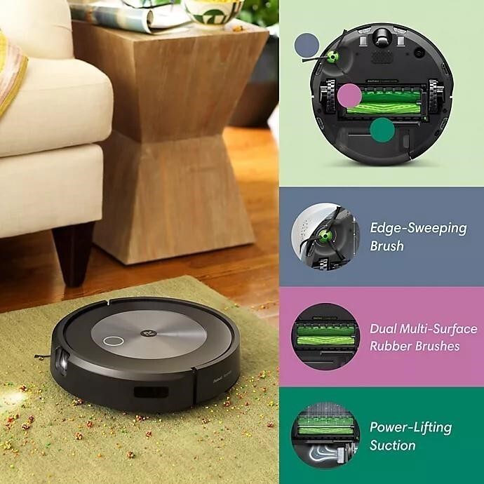 iRobot Roomba j7 Robot Vacuum - Black (J715020) - Brand New - Open Box gallery