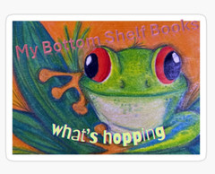 DIGITAL What’s Hopping RED EYE TREE FROG Themed Greet Cards MBSB-PRINTING REQ’D