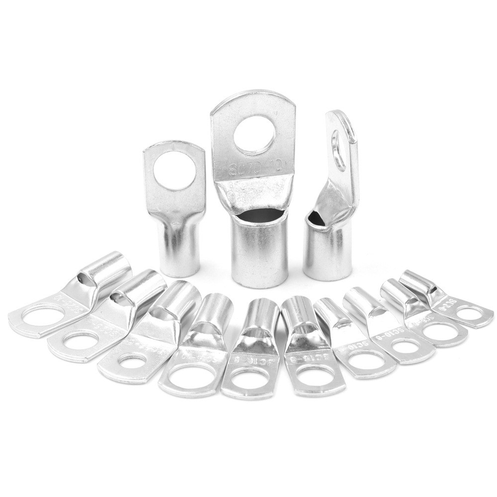 Welding Battery Marine Cable Wire Connectors Tinned Copper Cable Lugs Terminals gallery