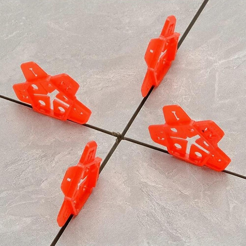 50pcs Tile Leveling System Clips Spacers for Floor Wall 1mm 1.5mm 2mm 2.5mm 3mm gallery