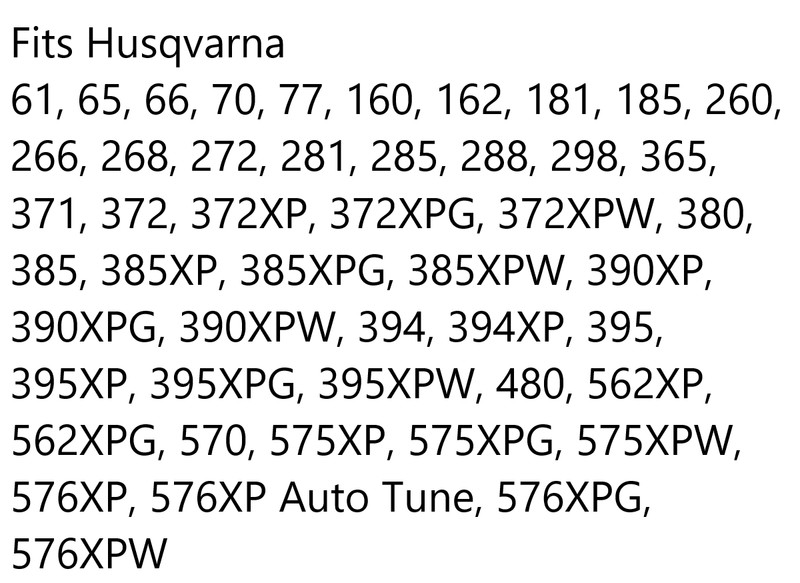 36" Full Chisel Chain Fits Husqvarna 61, 65, 66, 70, 77, 160, 162, 75EXL115G gallery