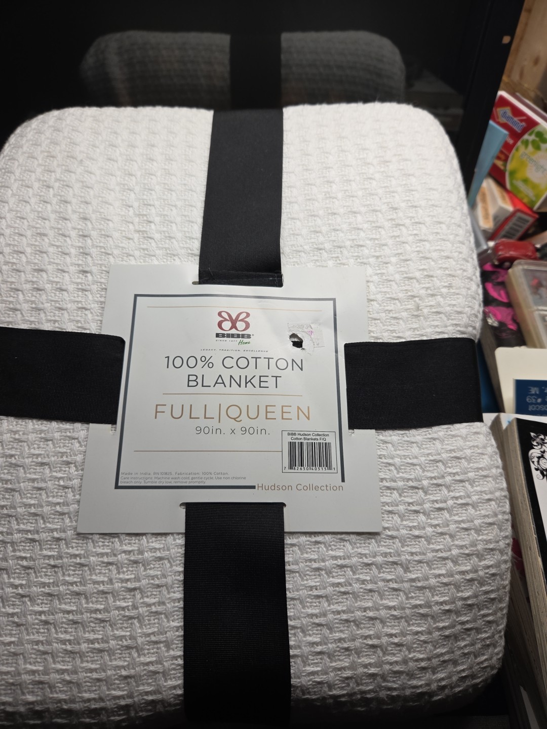 Bibb 100 Percent Cotton Blanket Full Queen New gallery