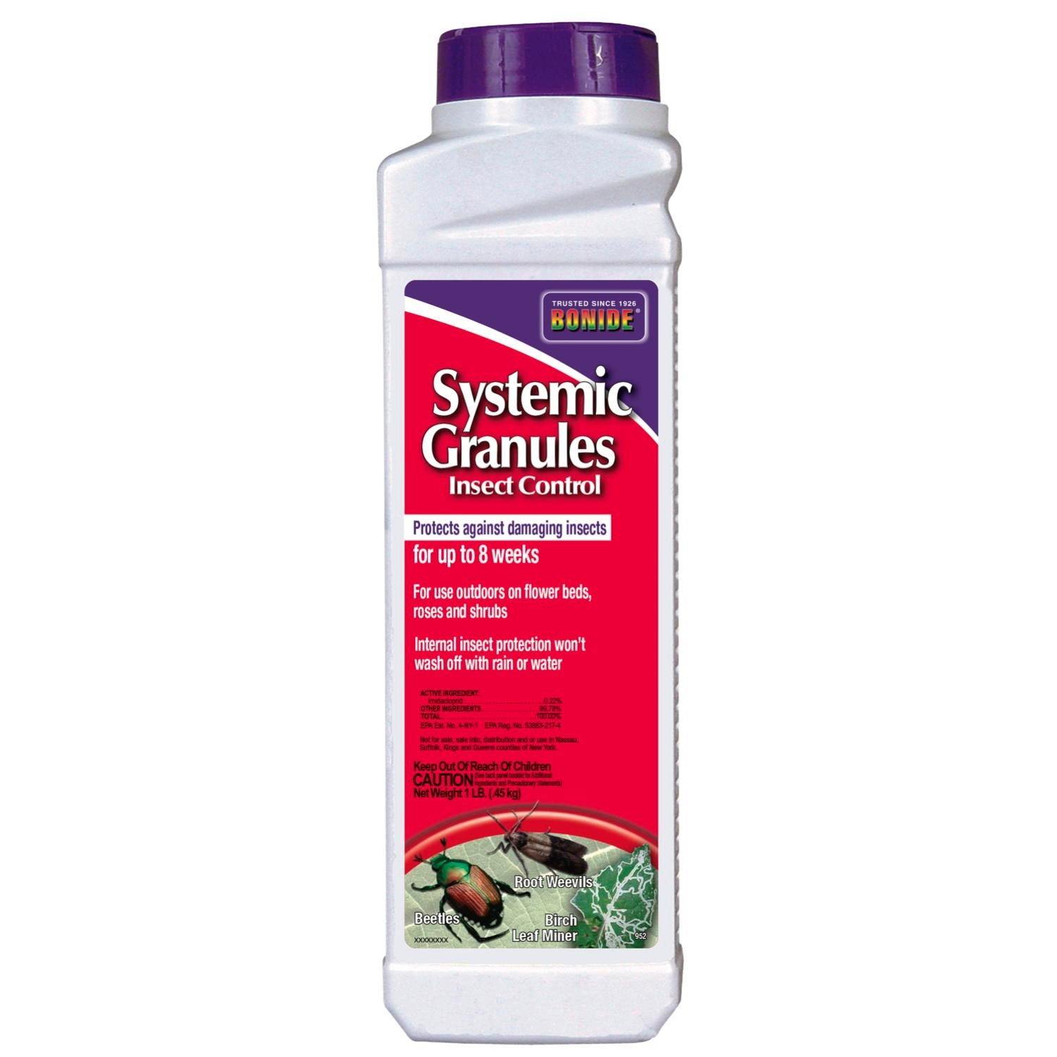 Bonide Insect Control Systemic Granules Ready-to-Use Water Resistant 1 lb gallery
