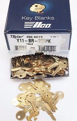 Y11 Brass Key Blanks