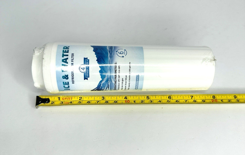 NEW! Ice & Water Refrigerator Filter 4 UKF8001 Lasts 6 Months Factory Sealed gallery