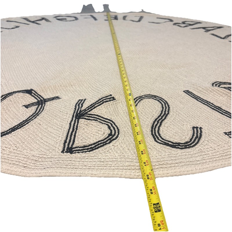Lorena Canals Machine Washable ABC Round Rug Pottery Barn Kids Carpet Decor gallery
