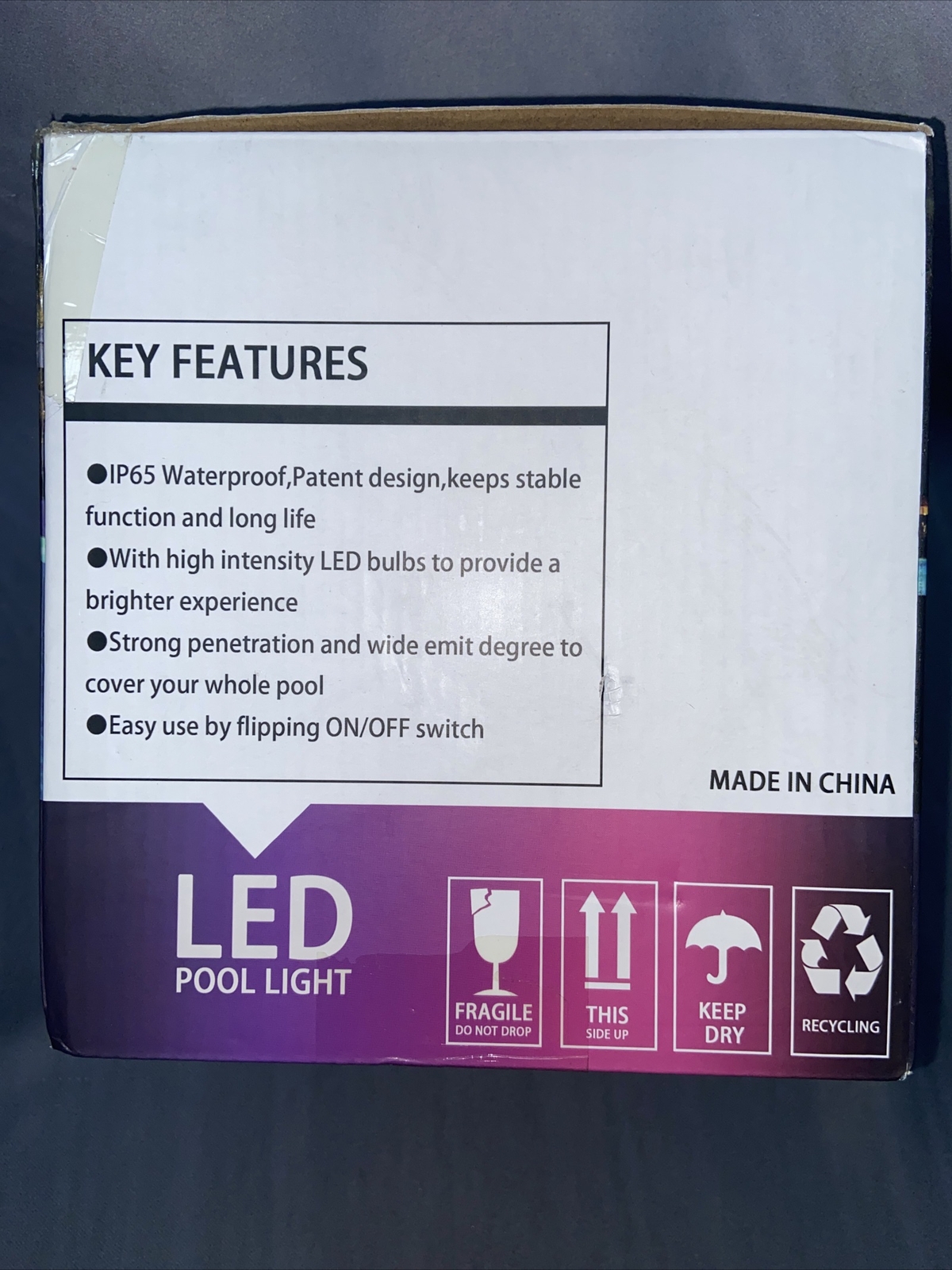 WYZM 120V 40W LED Pool Light Bulb for Pentair & Hayward Pool Light RGB+White. gallery