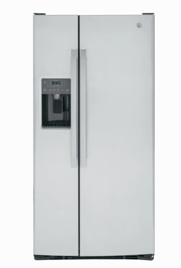 GE 33" Freestanding Side by Side Refrigerator with 23.01 Cu. Ft. - GSS23GYPF gallery
