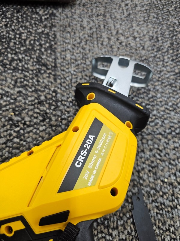TEGATOL CRS-20A Reciprocating Saw Assembly 20V 80mm 0-3000RPM gallery