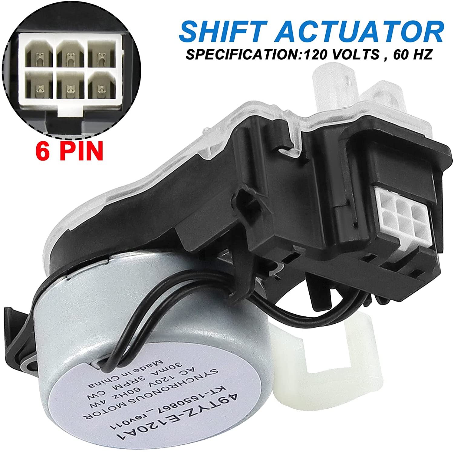Washer Shift Actuator W10913953 Compatible with Whirlpool Kenmore W10597177 gallery