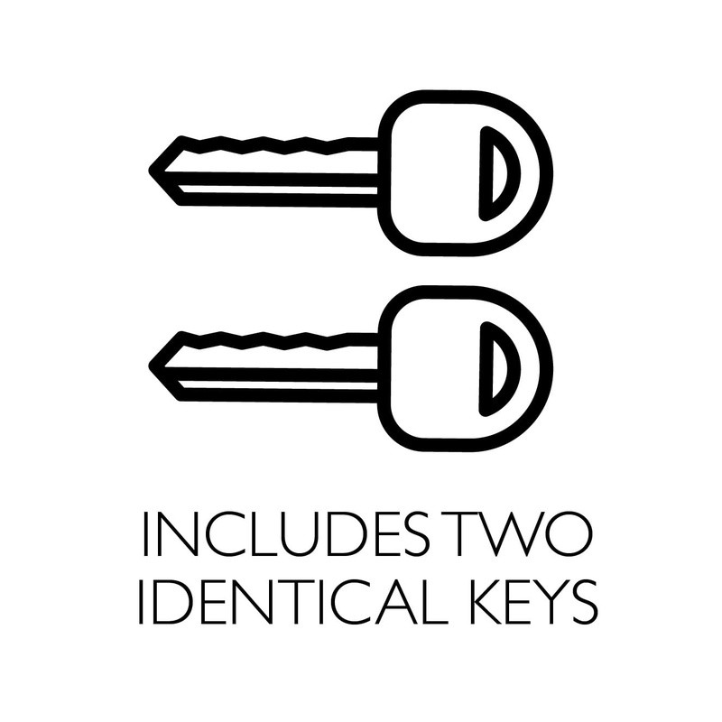 High Security Single Cylinder Deadbolt 2-Way Latch Keyed Lock ANSI Grade-3 New gallery