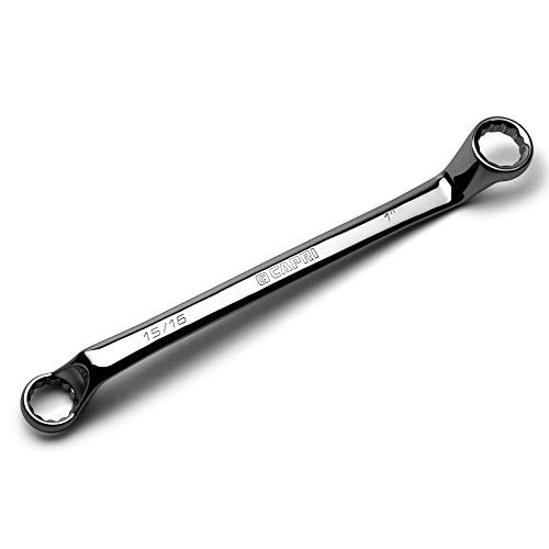 Capri Tools 15/16 x 1 in. 75-Degree Deep Offset Double Box End Assorted Sizes gallery