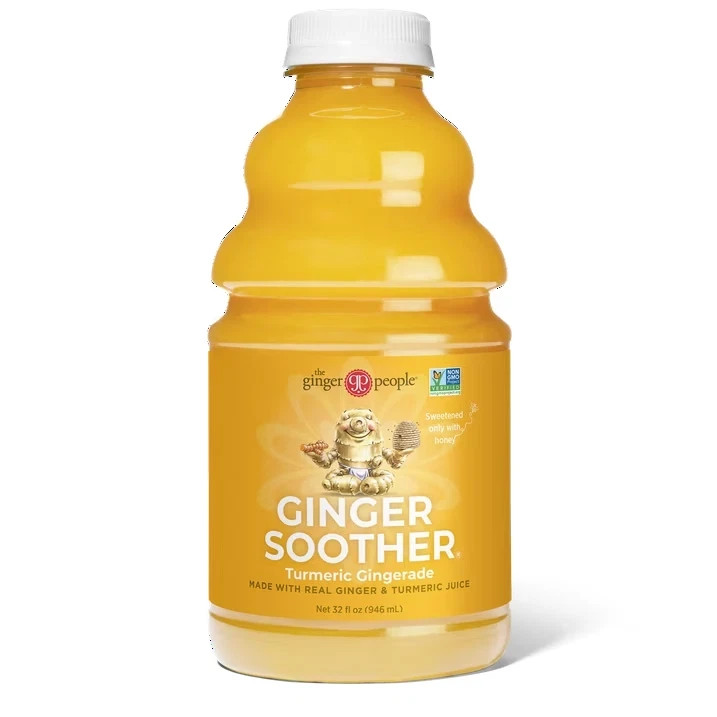 (2 pack) The Ginger People - Ginger Soother Juice Drink with Turmeric,32 floz gallery