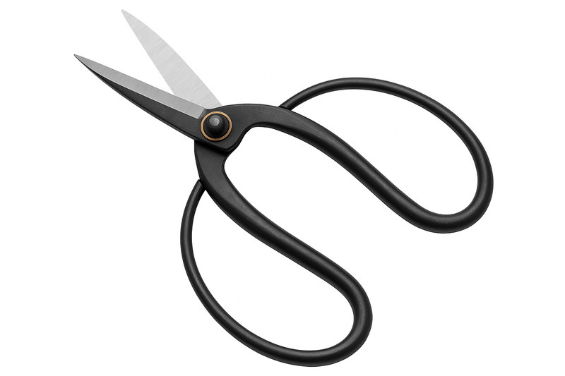 Japanese Bonsai Sharp Shears Scissors for Gardening Stainless Steel Brand New gallery