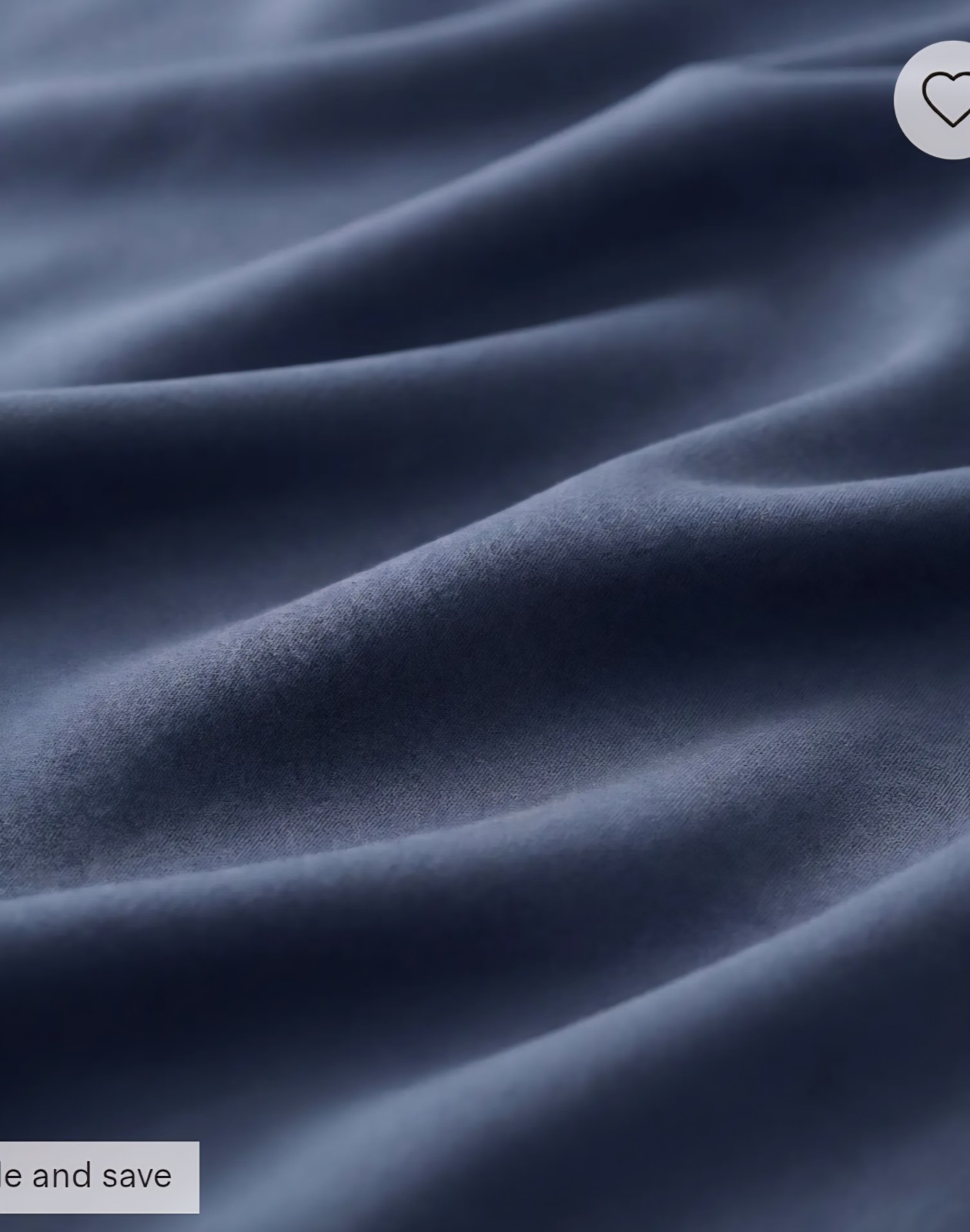 QUINCE BAMBOO 3 PIECE SHEET SET KING ~ CALI KING NIGHTFALL MSRP $154 gallery