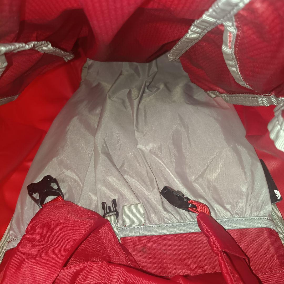 Osprey Variant 52 Red Backpack with Back Padding Used Climbing Gear 5