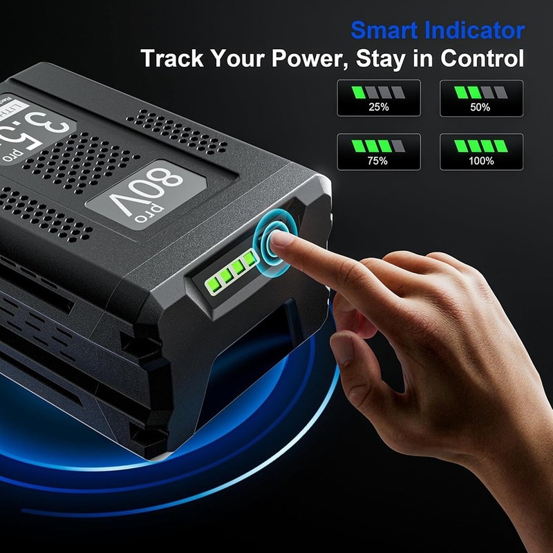 3.5Ah Battery Lithium Replacement for Kobalt 80V Battery Max KB2580-06 KB3080-06 gallery