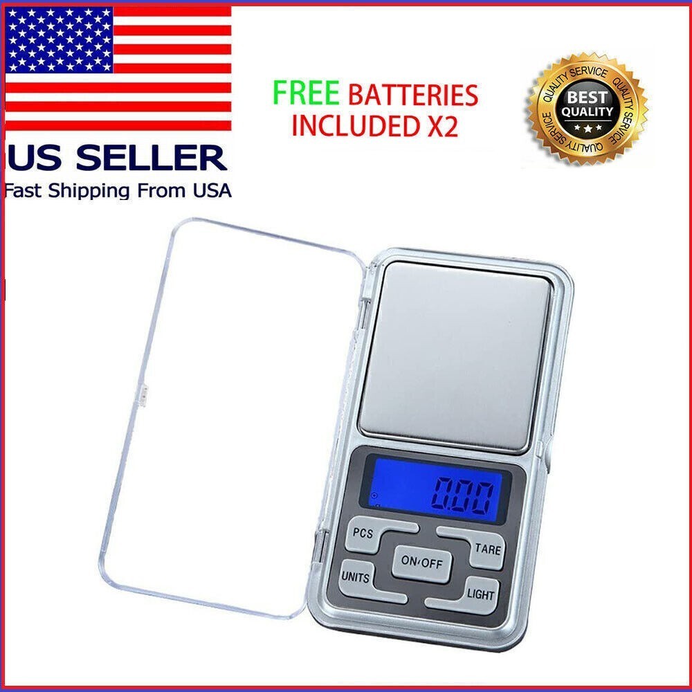 Digital Jewelry Scale with LCD & High Precision 0.01g-200g Pocket Scale gallery