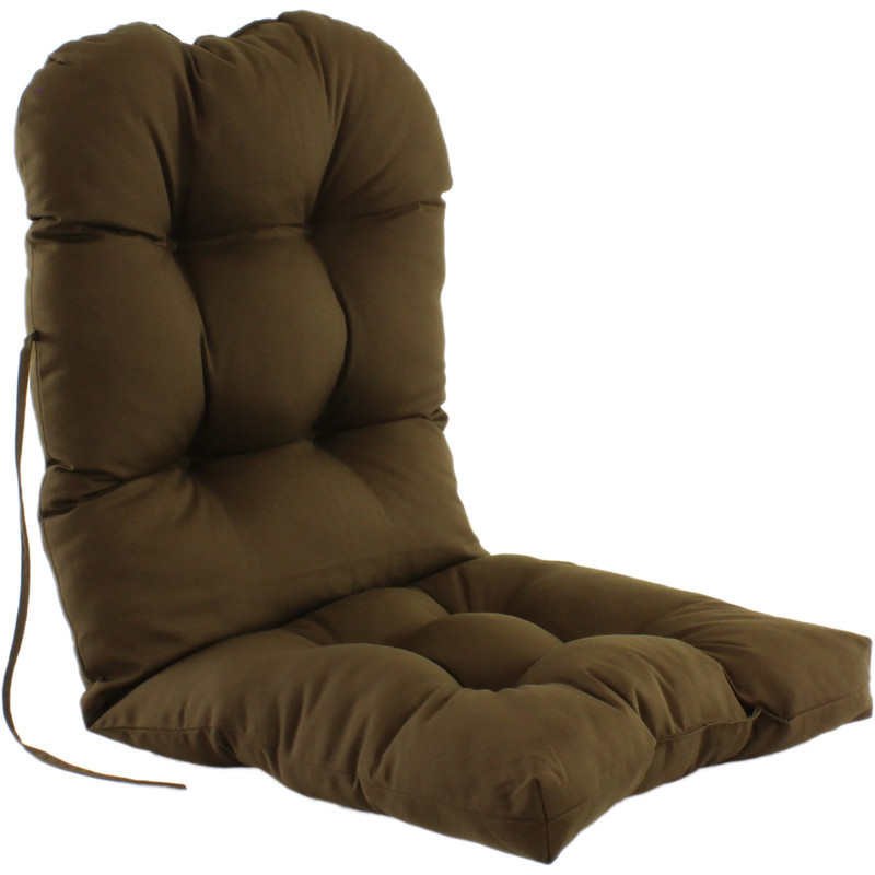College Covers Everything Comfy Brown Indoor Outdoor Adirondack Cushion Patio gallery