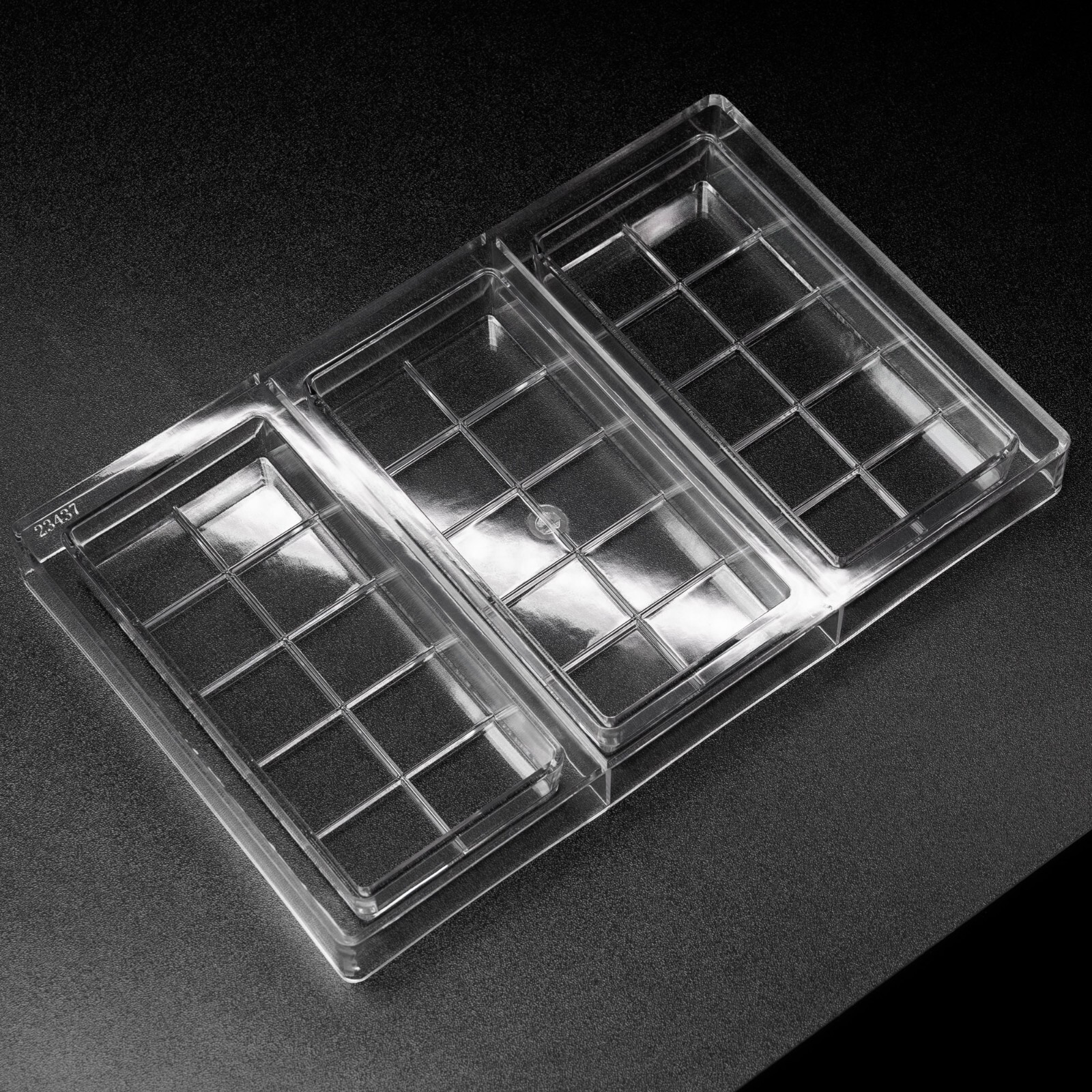 200mL 10pc Dubai Chocolate Bar - 1 Mold - 3 Cavities - 23437 Makes 3 Bars gallery