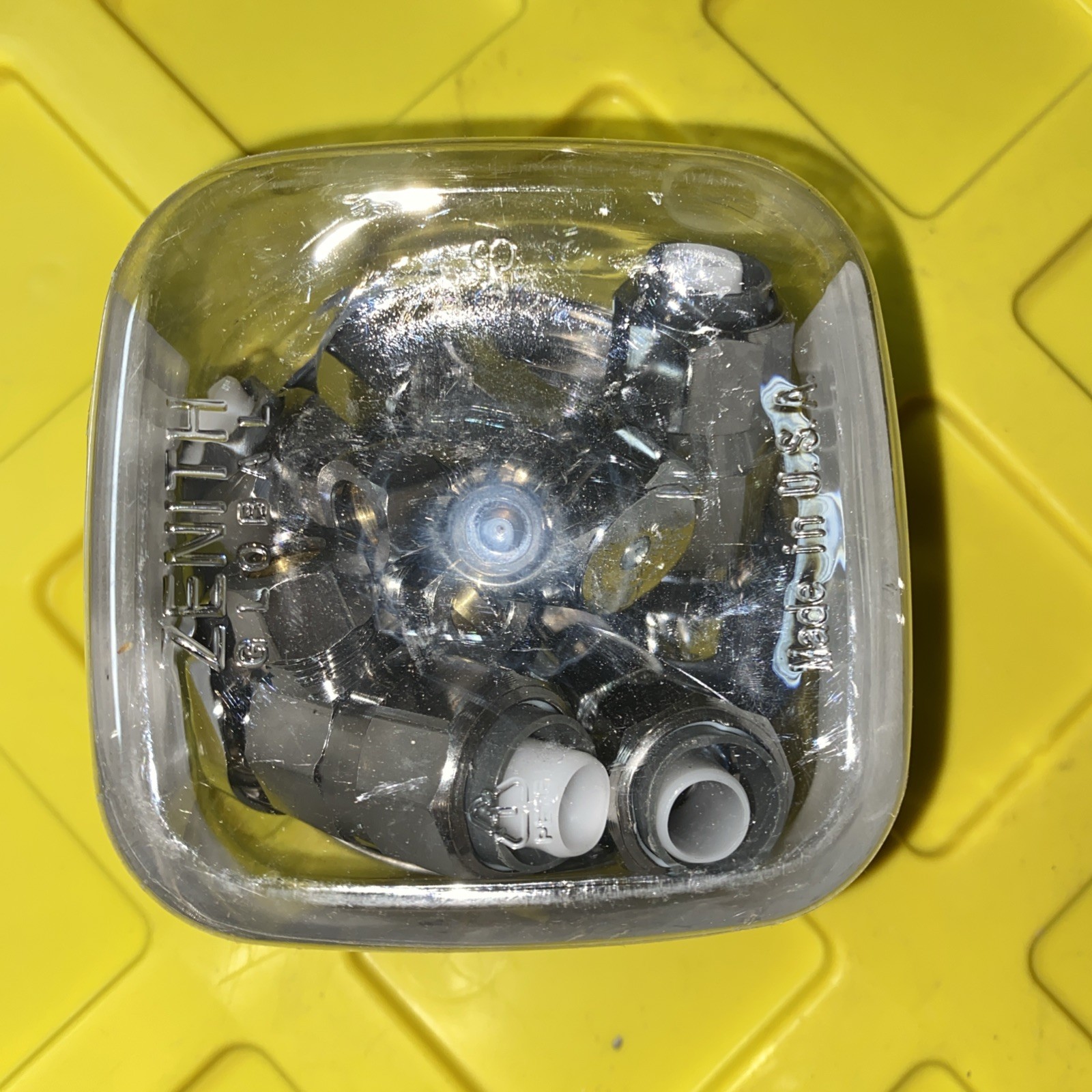 BrassCraft 1/2 in. Push Connect Inlet x 3/8 in. OD Comp Outlet 1/4-Turn 5pc gallery