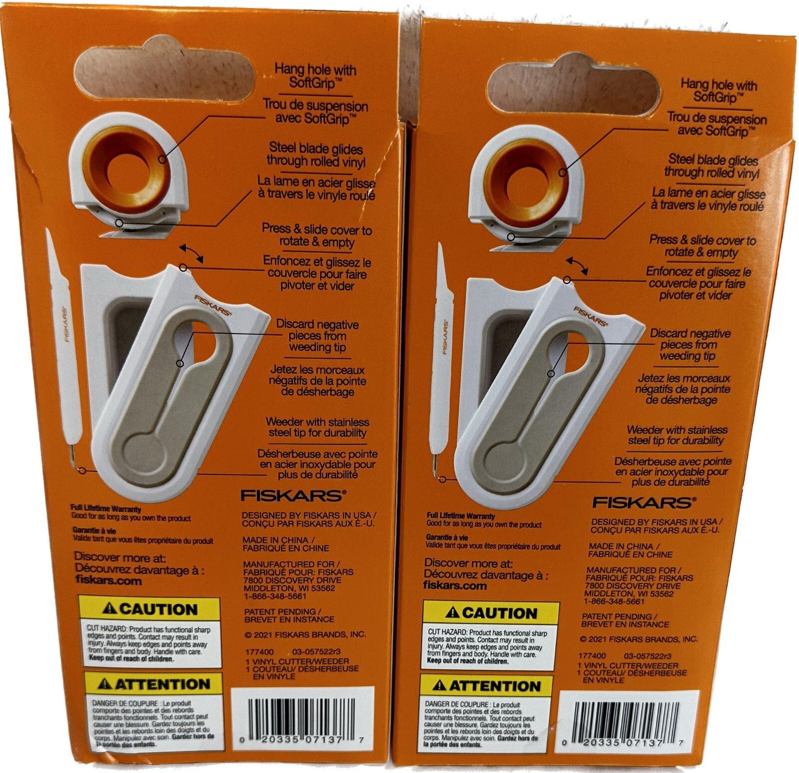 2pk Fiskars 3-in-1 Vinyl Mutli-Tool 685180 (New in Box/Unused) gallery