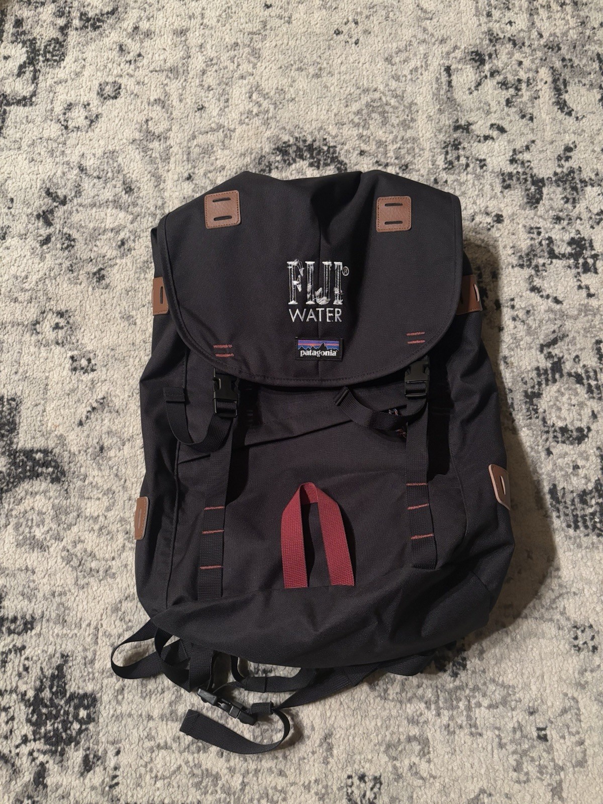 Patagonia Arbor Pack Black Rucksack Embroidery