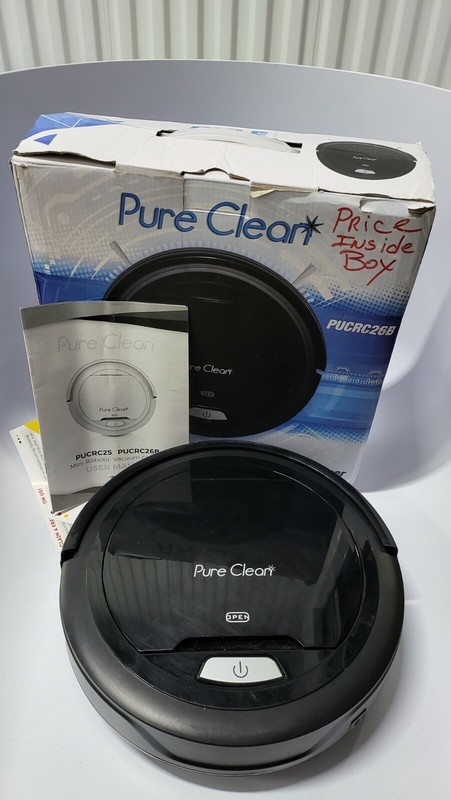 Pyle PUCRC26B PureClean Smart Automatic Robot Powerful Vacuum Cleaner FOR PARTS! gallery