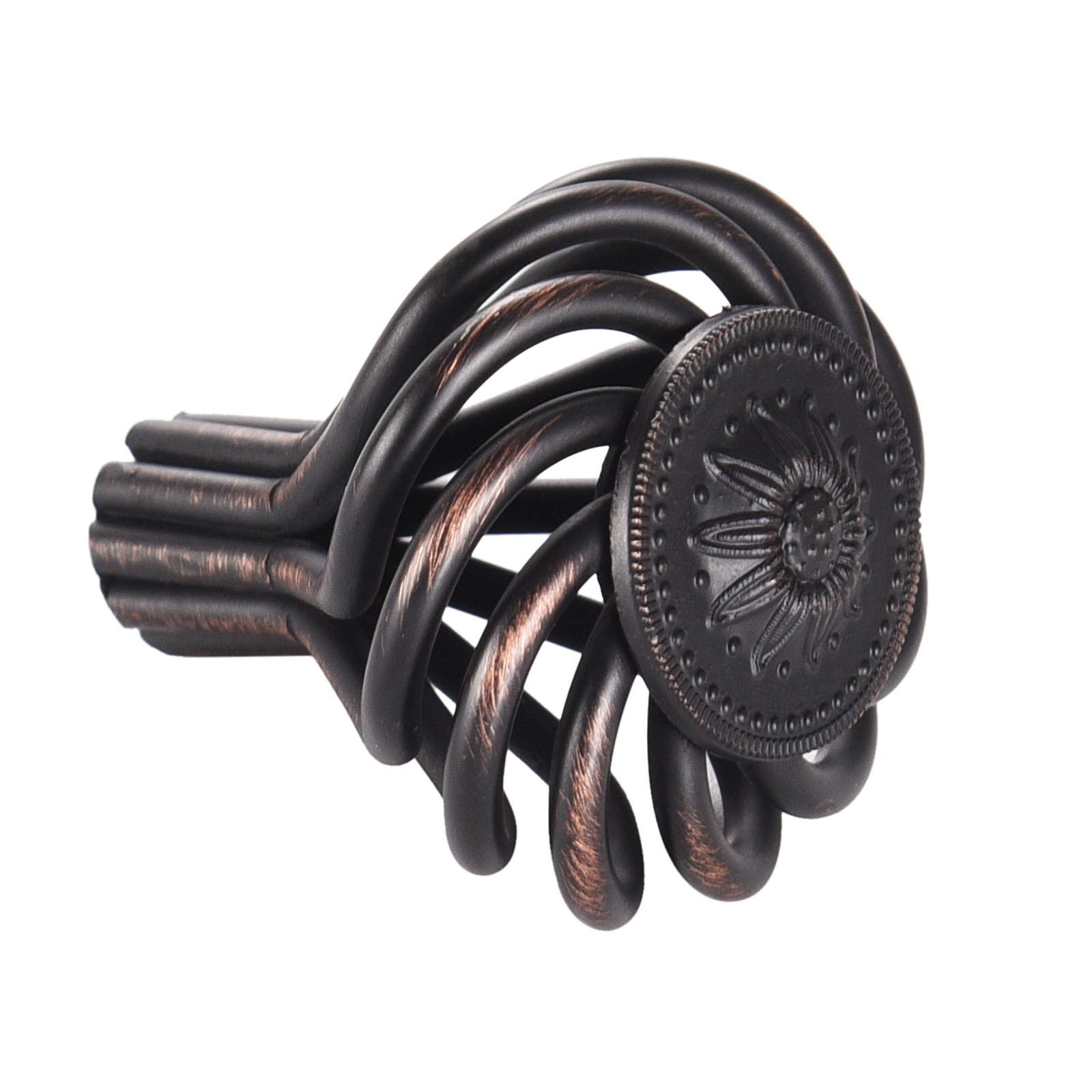 25 PCS Bird Cage Birdcage Flower Kitchen Cabinet Knobs Bronze 35MM 1 3/8 895ORB gallery