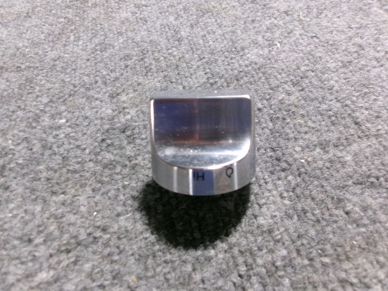 W11239985 WHIRLPOOL RANGE OVEN CONTROL KNOB - STAINLESS STEEL gallery