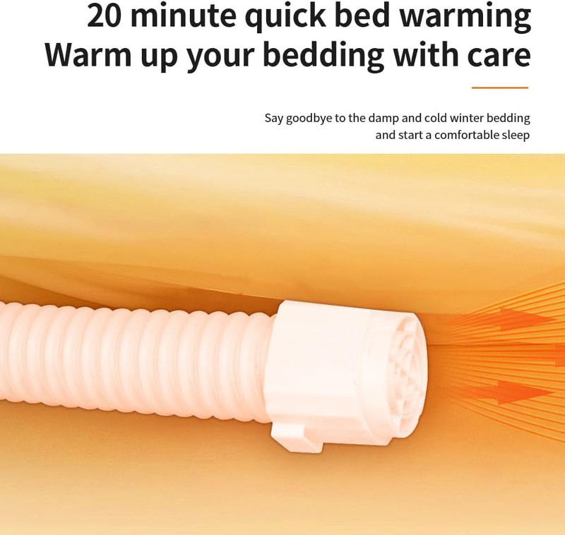 Portable Blanket Warmer - Fast Heating Air Dryer with 4 Temperature Settings gallery