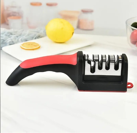 Knife Sharpener Professional Ceramic Tungsten Kitchen Sharpening System 4 Stage gallery