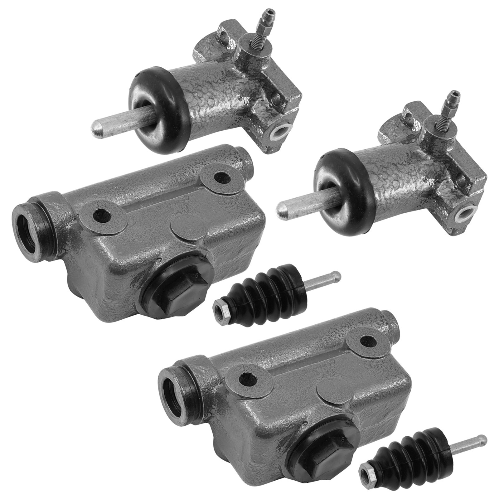 Caltric Brake Master & Slave Cylinder For Case Case-IH 580B 580C 580D Backhoe gallery