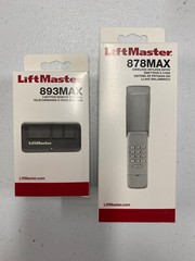 LiftMaster 893MAX Visor Remote Control & 878MAX Keypad Garage Door Opener