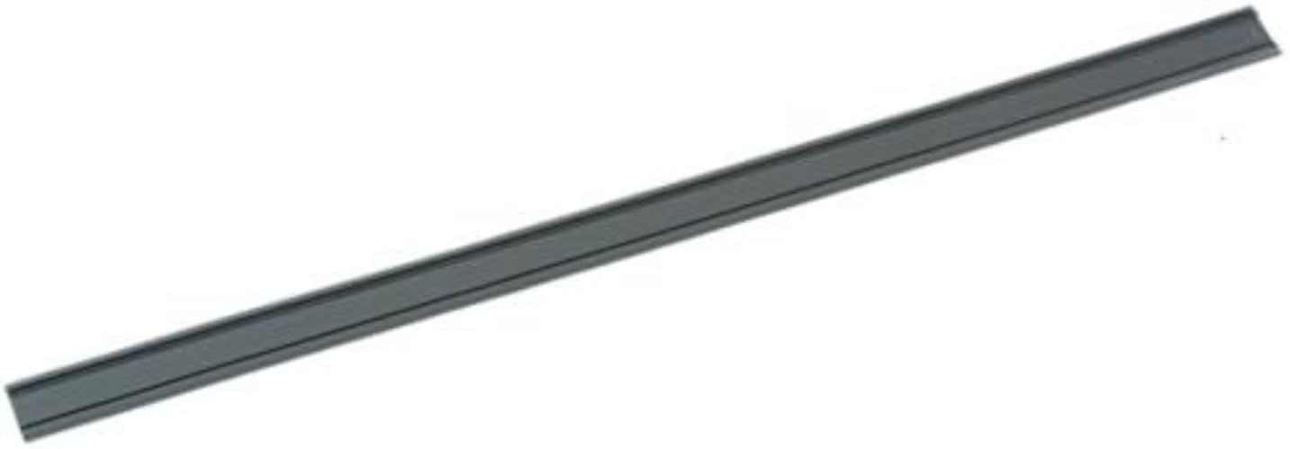 36" Gray Vinyl Door Threshold Insert - Flexible Seal Against Drafts & Moisture gallery