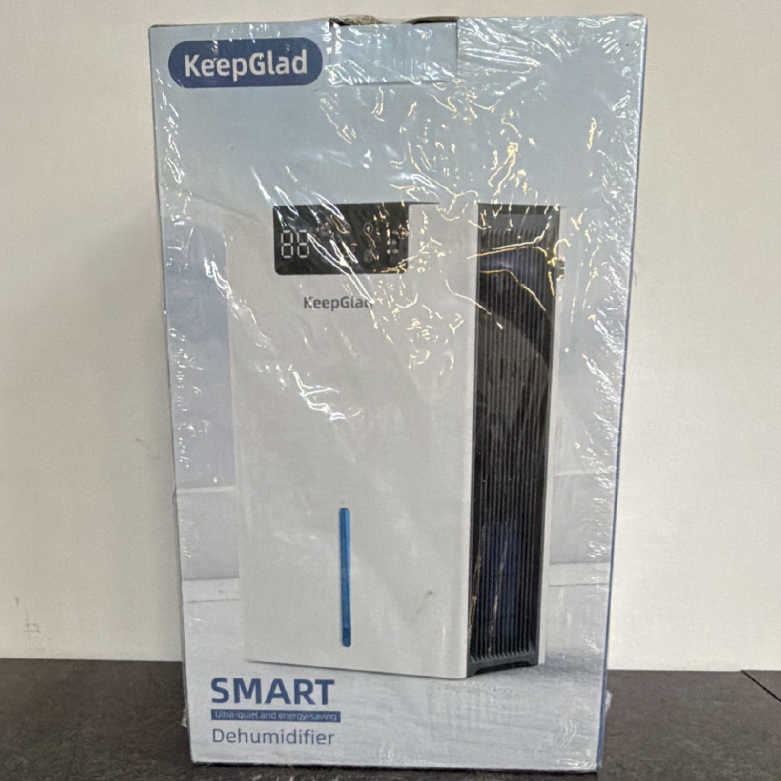 KeepGlad SMART Ultra-quiet Dehumidifier, 98oz Tank, Multi-Drainage, Timer gallery