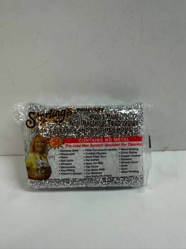 Sterling's Sponge 10 Pack - Non-scratch, Anti-Bacterial Sponge - Made in Israel gallery