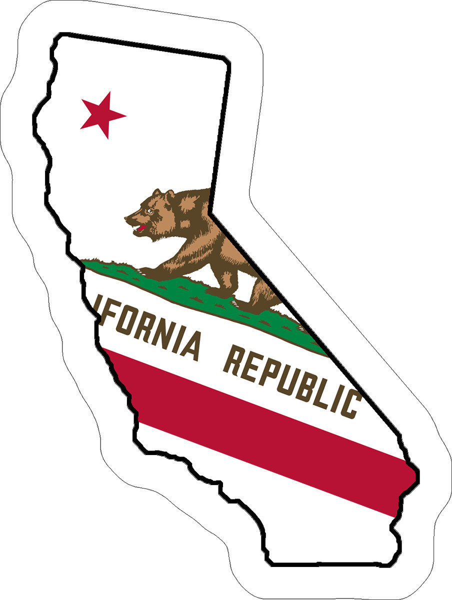 California State Sticker Decal gallery