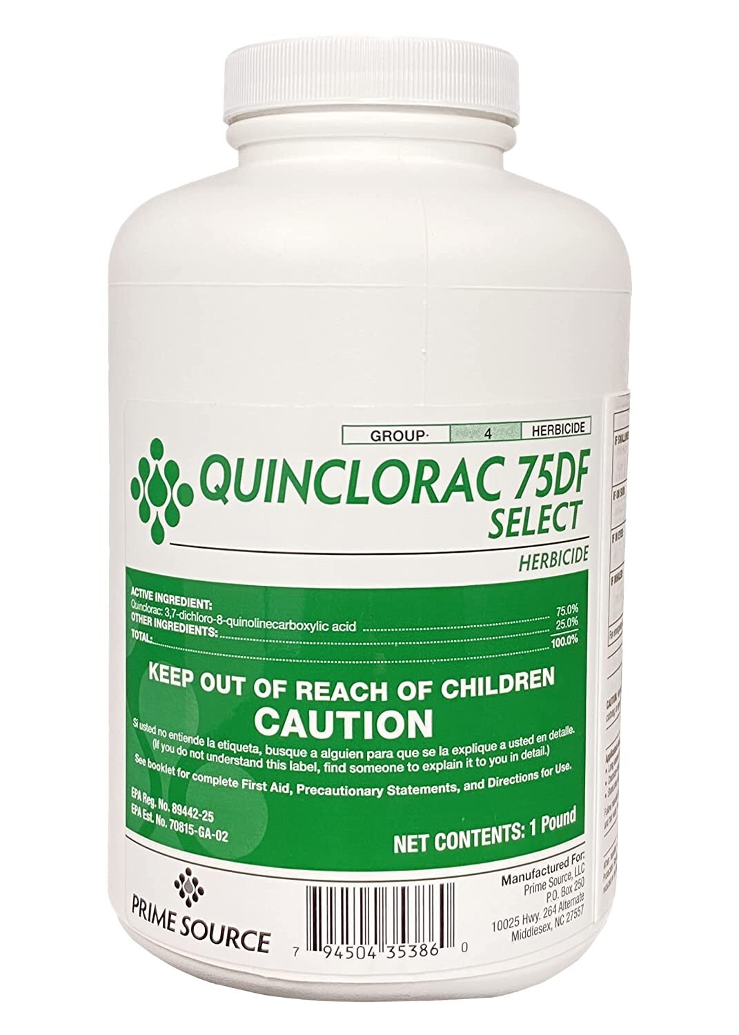 Quinclorac Select 75DF Herbicide - 1 Lb. | Provides Excellent Crabgrass Control gallery