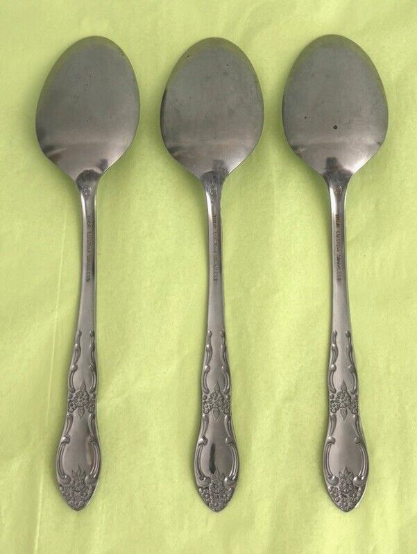 3 Oneida Thor Oakleigh Custom Stainless Serving Set 7 3/4 Inches gallery