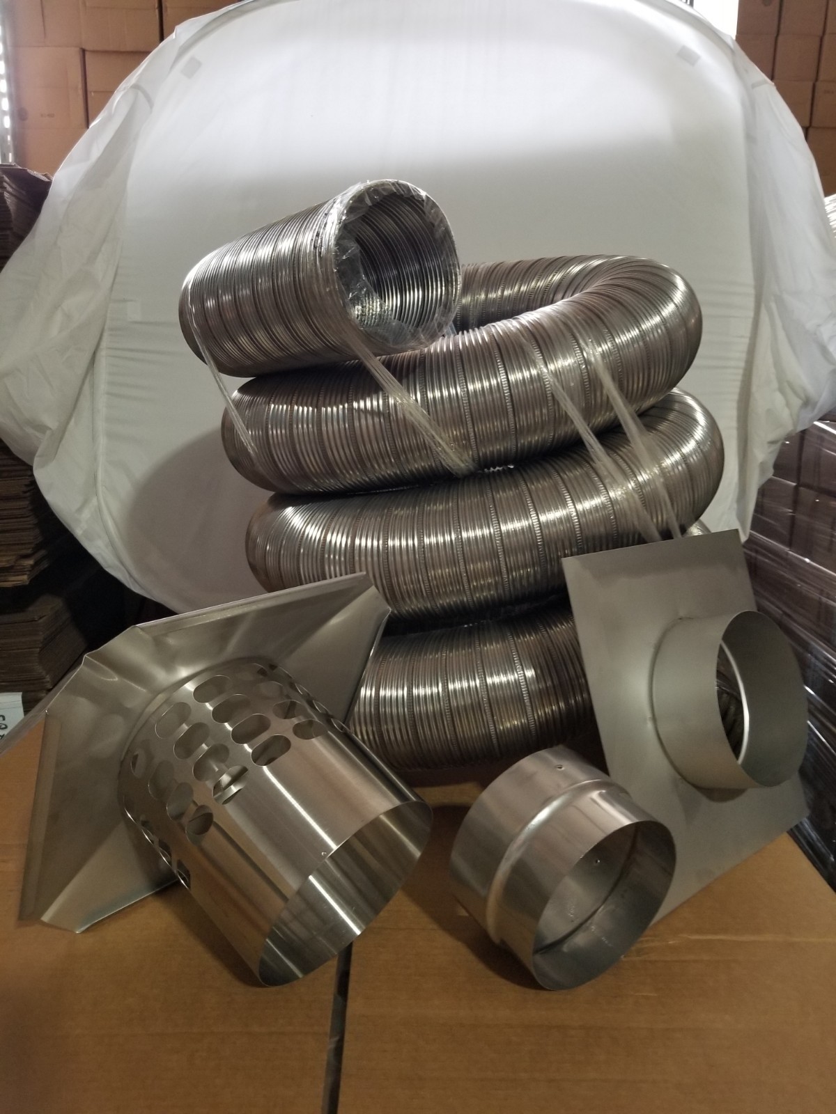 Chimney Liner Kit - 6 Inch X25 Ft w/Flex ADP gallery