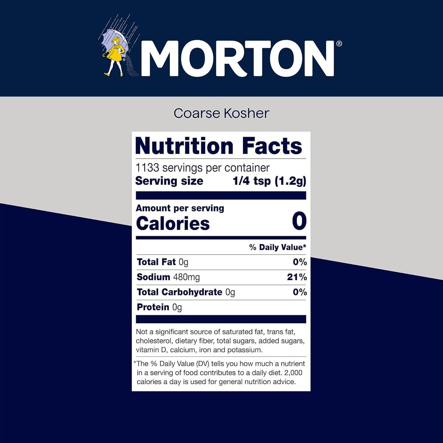 Morton, Salt Kosher, 48 Ounce gallery