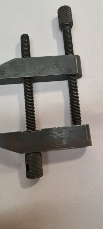 Vintage L.S. Starrett No.161-A Parallel Clamp Tool-USA (60218) gallery