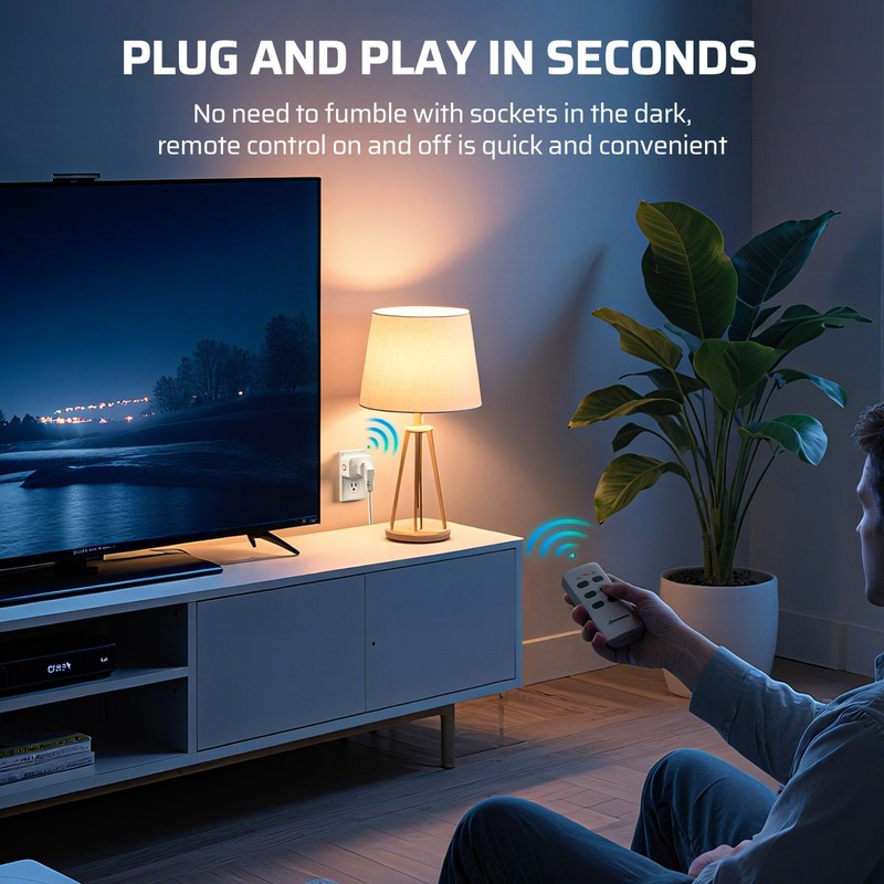 Wireless Outlet, Programmable and Expandable Electrical Outlet Switch, Wireless gallery