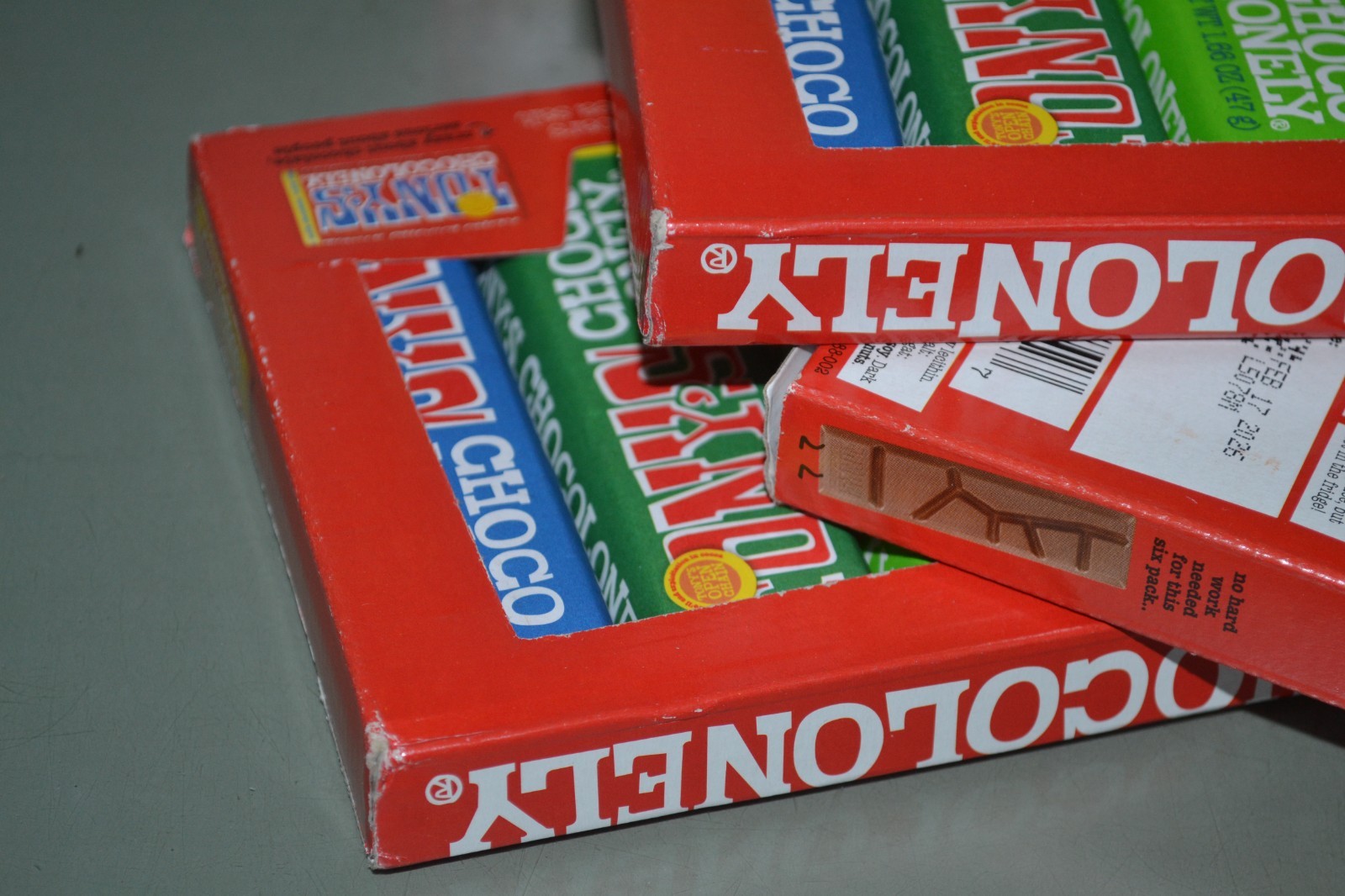 (4) Tony's Chocolonely Chocolate Bar Variety Packs, 6 In Each, Best Before 01/27 gallery