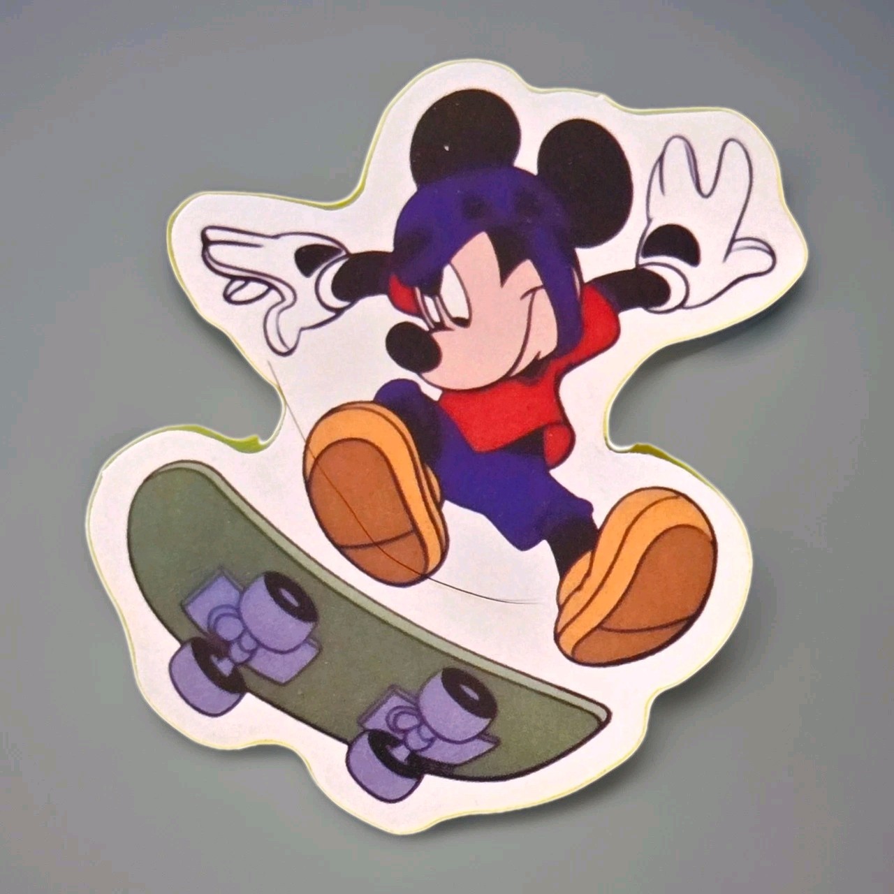 MICKEY MOUSE Skateboarding Vinyl Sticker Computer Decal Laptop Water Bottle NEW gallery