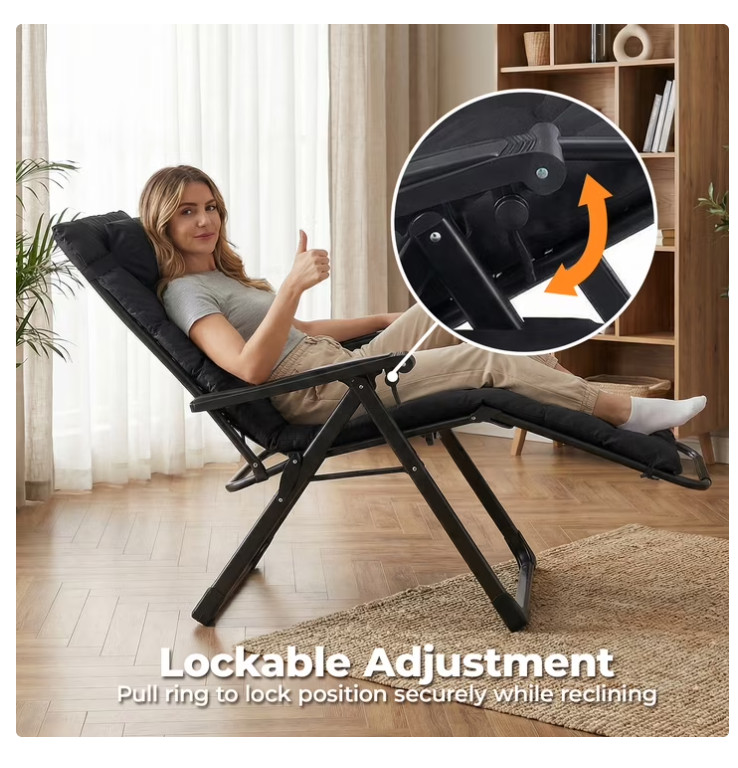 Alvantor Portable Zero Gravity Chair with Ergonomic Design and 440 lbs Capacity gallery
