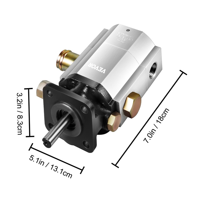 Hydraulic Pump for Log Splitters 13 GPM 2 Stage 3000 PSI Hyd Log Splitter Pump gallery