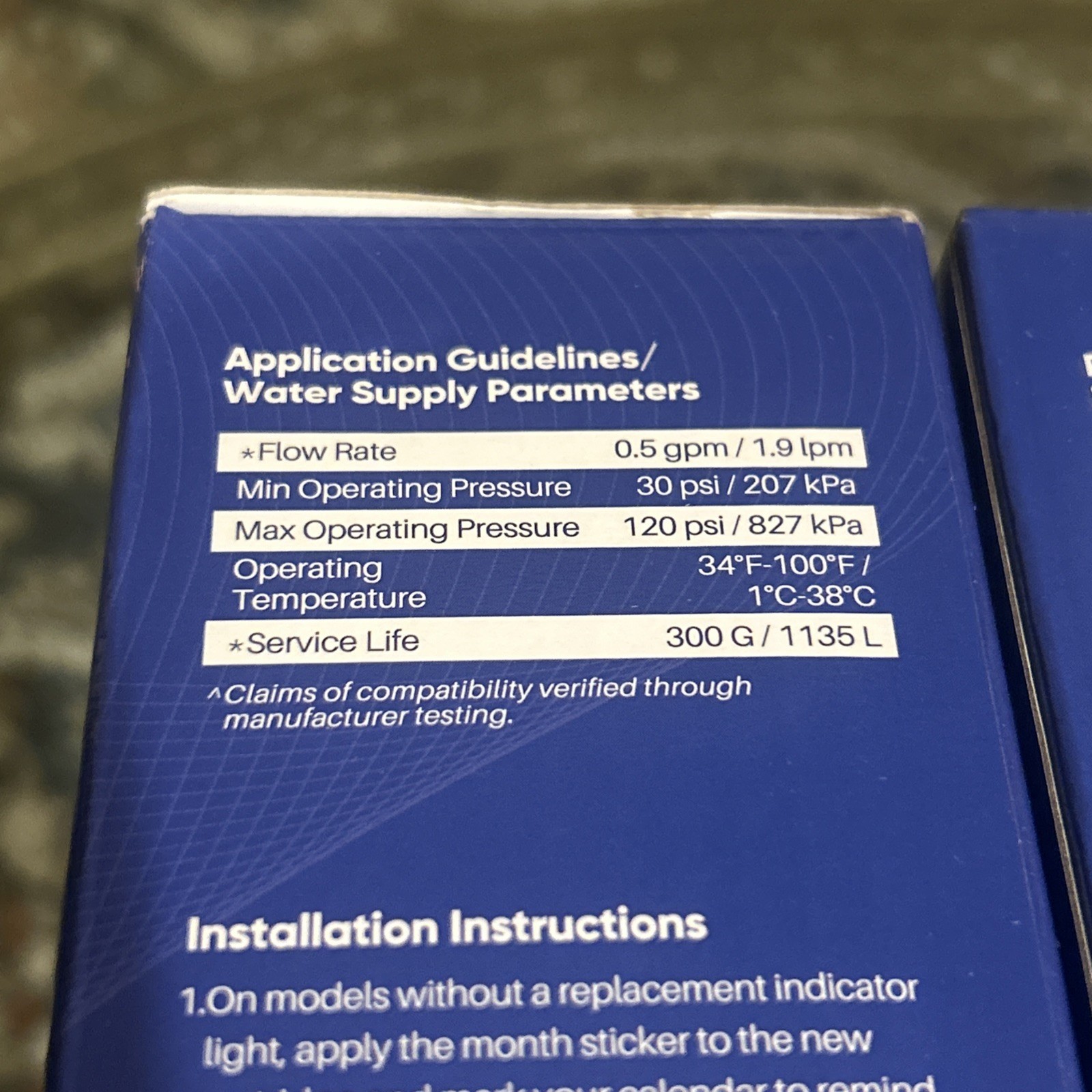2 PUREPLUS PP-RWF4200A Water Filter NSF 42 Certified for Chlorine & Reduction gallery